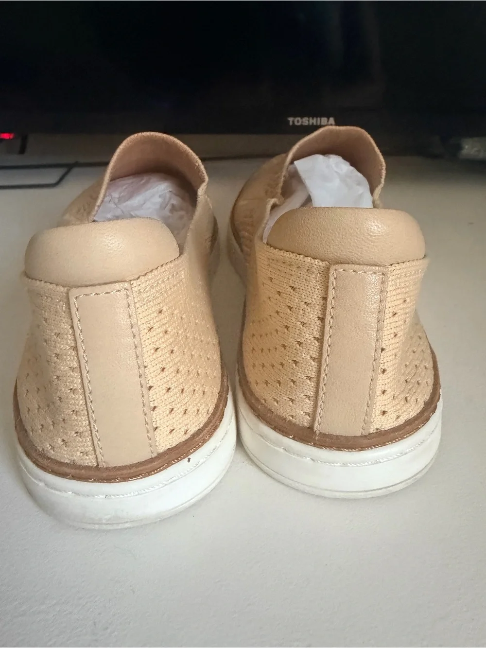 Ugg Women’s Slip-On Sneakers in Peach